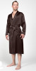 Мужской шелковый халат Luxe Dream Chocolate Line - Мужской шелковый халат Luxe Dream Chocolate Line