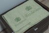 Комплект полотенец Sanderson LOGO RICAMATO оливковый 3шт. - Комплект полотенец Sanderson LOGO RICAMATO оливковый 3шт.