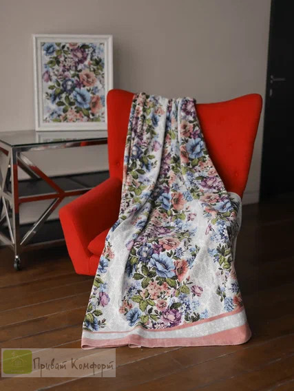 Шенилловое полотенце Feiler ANASTASIYA 124 altrosa 